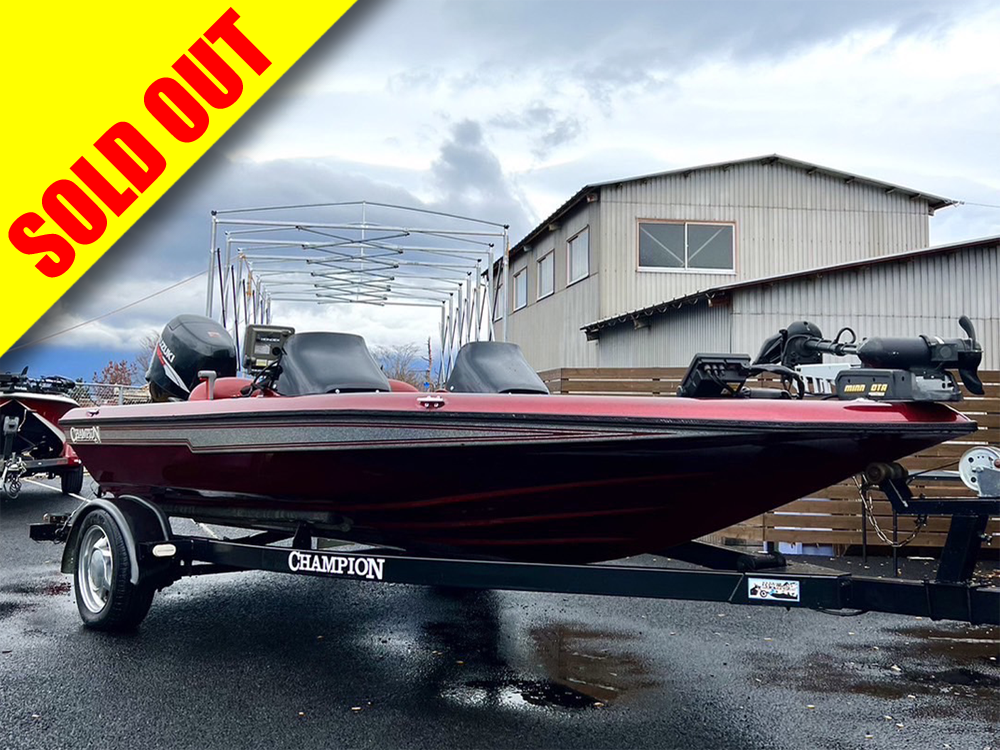 SOLD OUT:チャンピオン　171DC【中古バスボート販売】