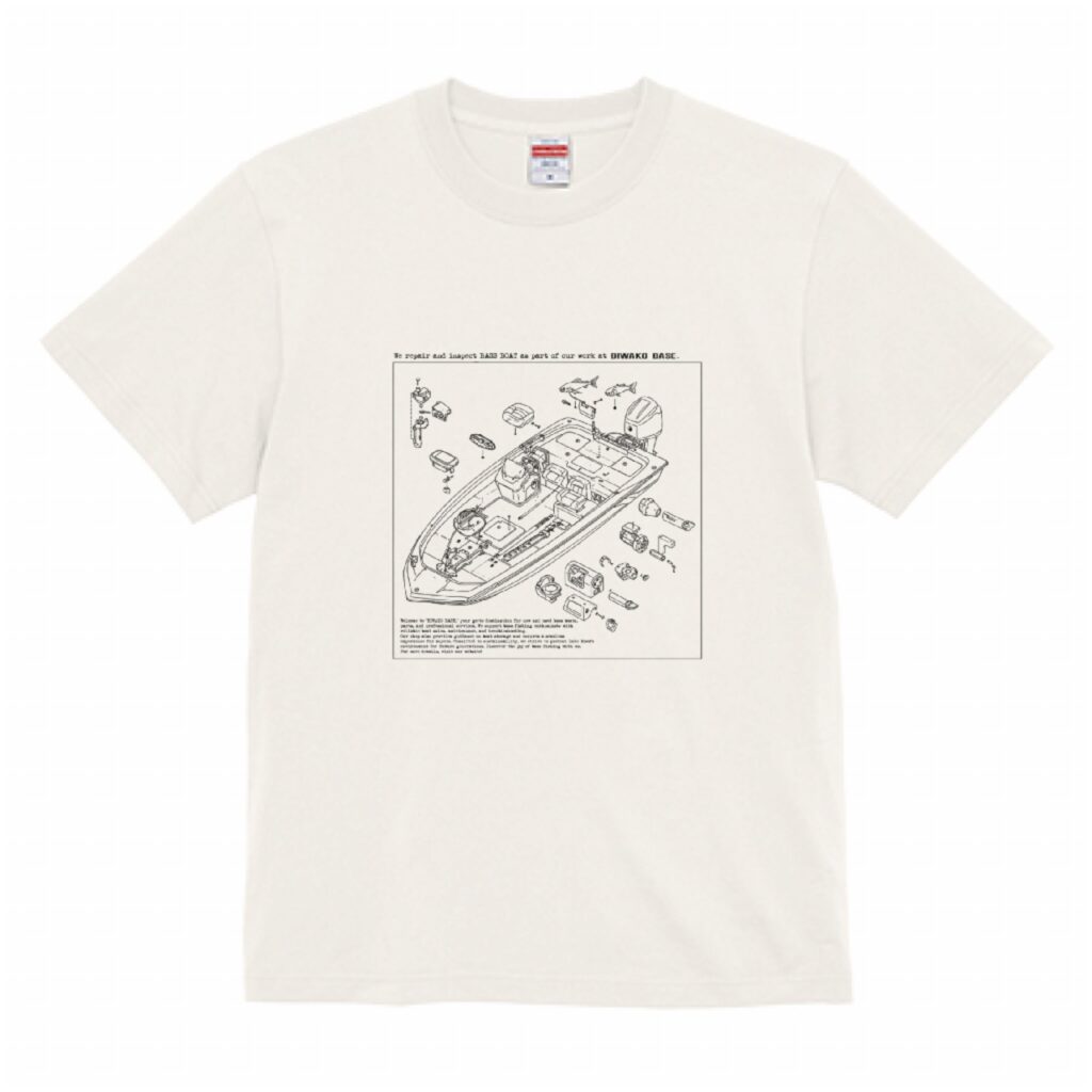 琵琶湖BASEバス釣りTシャツ通販