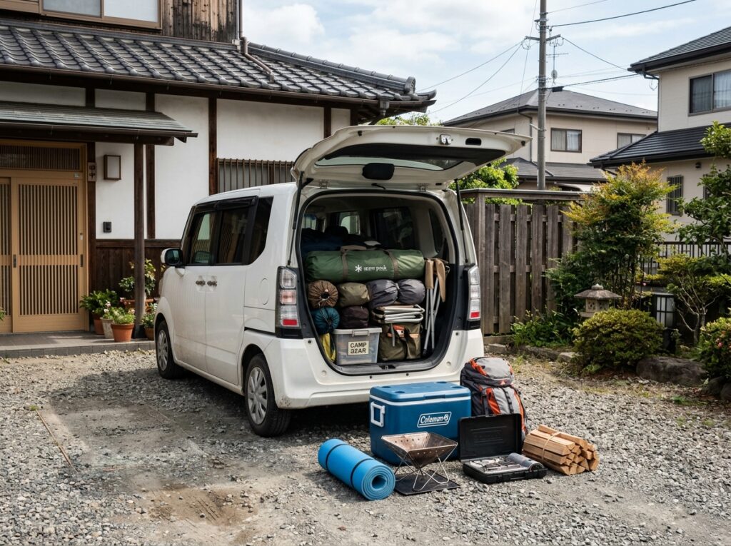 琵琶湖BASE、カーゴトレーラーの販売、けん引免許不要、普通免許でOK、タク石黒、セカンドライフ、キャンプ、アウトドア