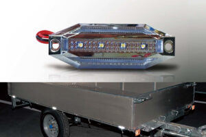 軽カーゴトレーラーの販売、けん引免許不要、普通免許でOK、オプション、車幅灯