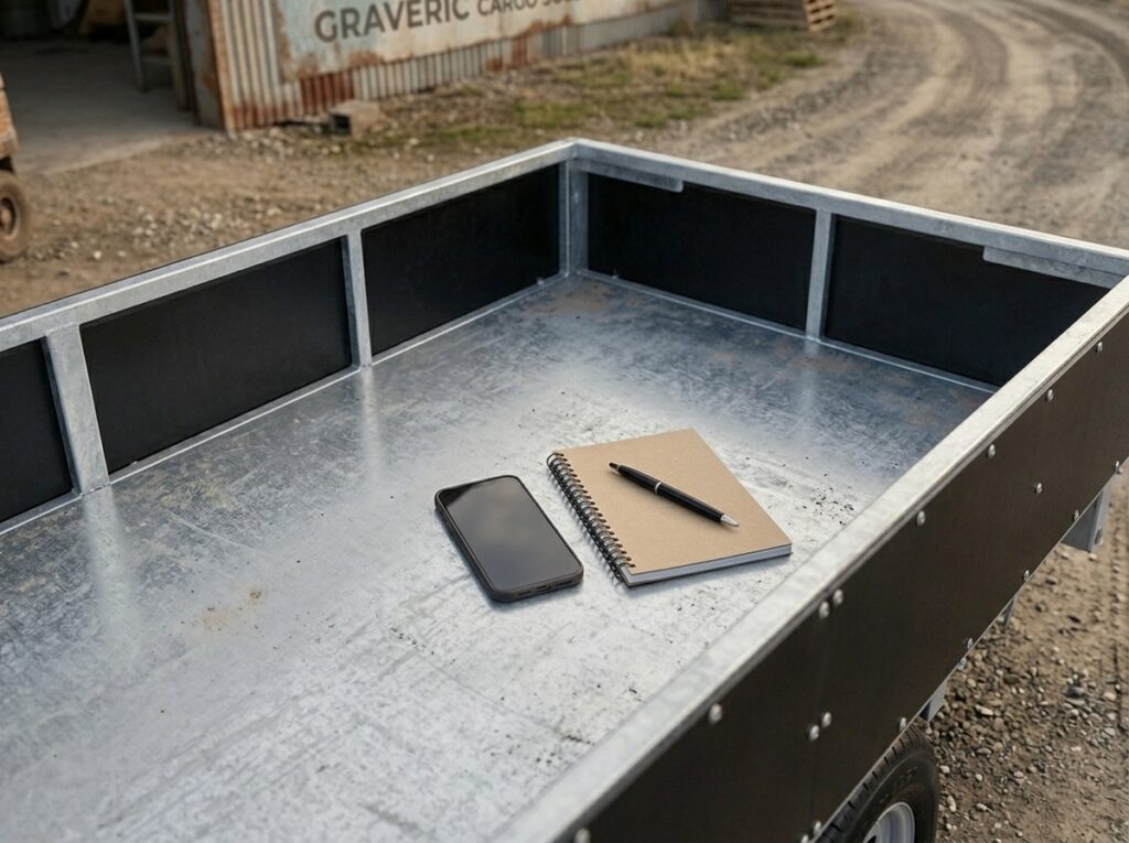 カーゴトレーラーの販売、けん引免許不要、普通免許でOK